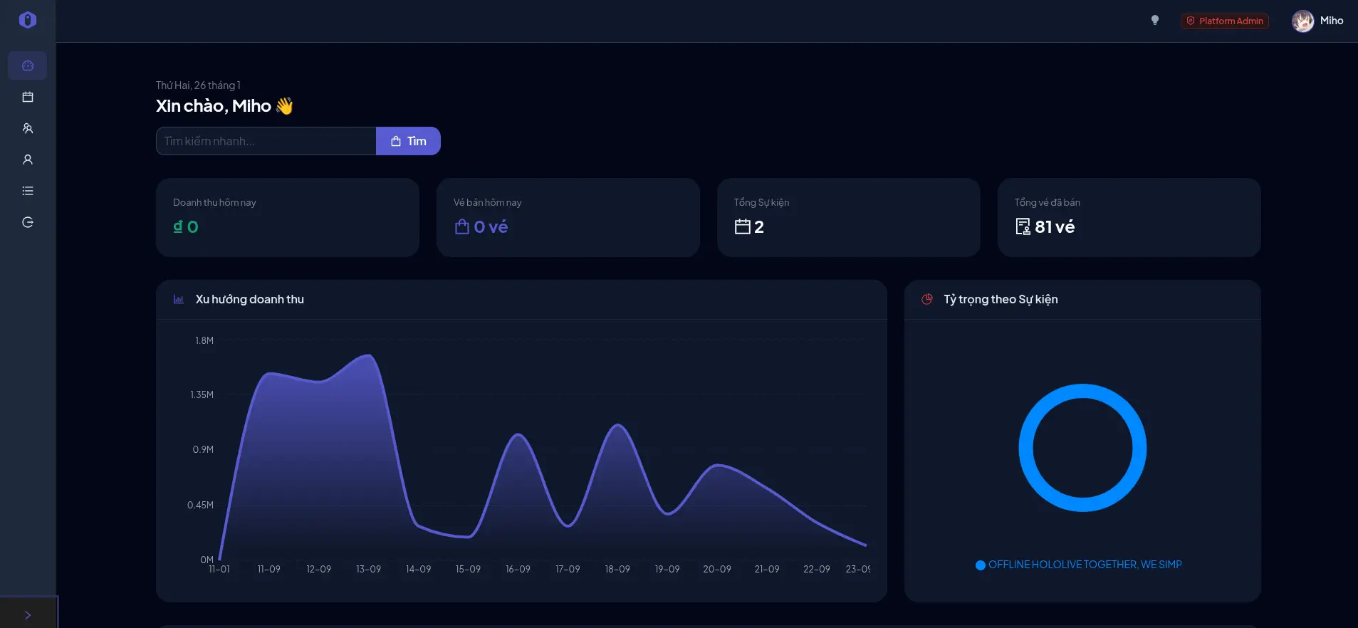 Ticket Management System Preview